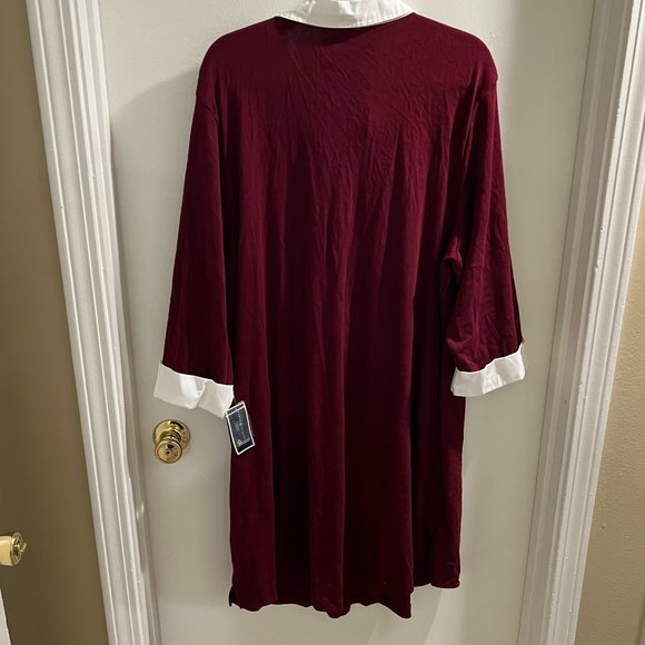 NWT Karen Scott Sport Collared Sweater Dress - Picture 3 of 4